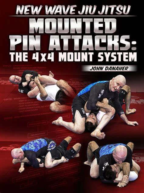 New Wave Jiu Jitsu - Mounted Pin Attacks - The 4x4 Mount System By John Danaher