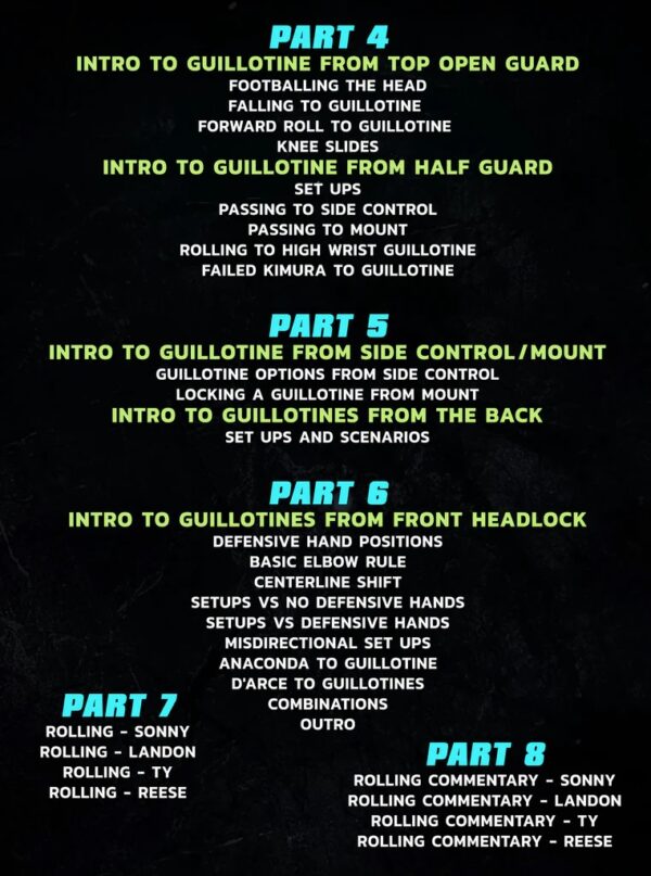Systematically Attacking The Guillotine By Gordon Ryan - Imagen 2